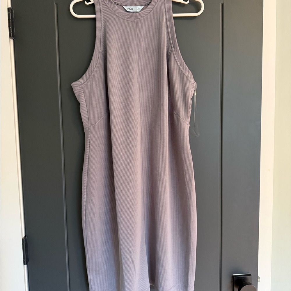 Elegant Lavender Mini Dress
